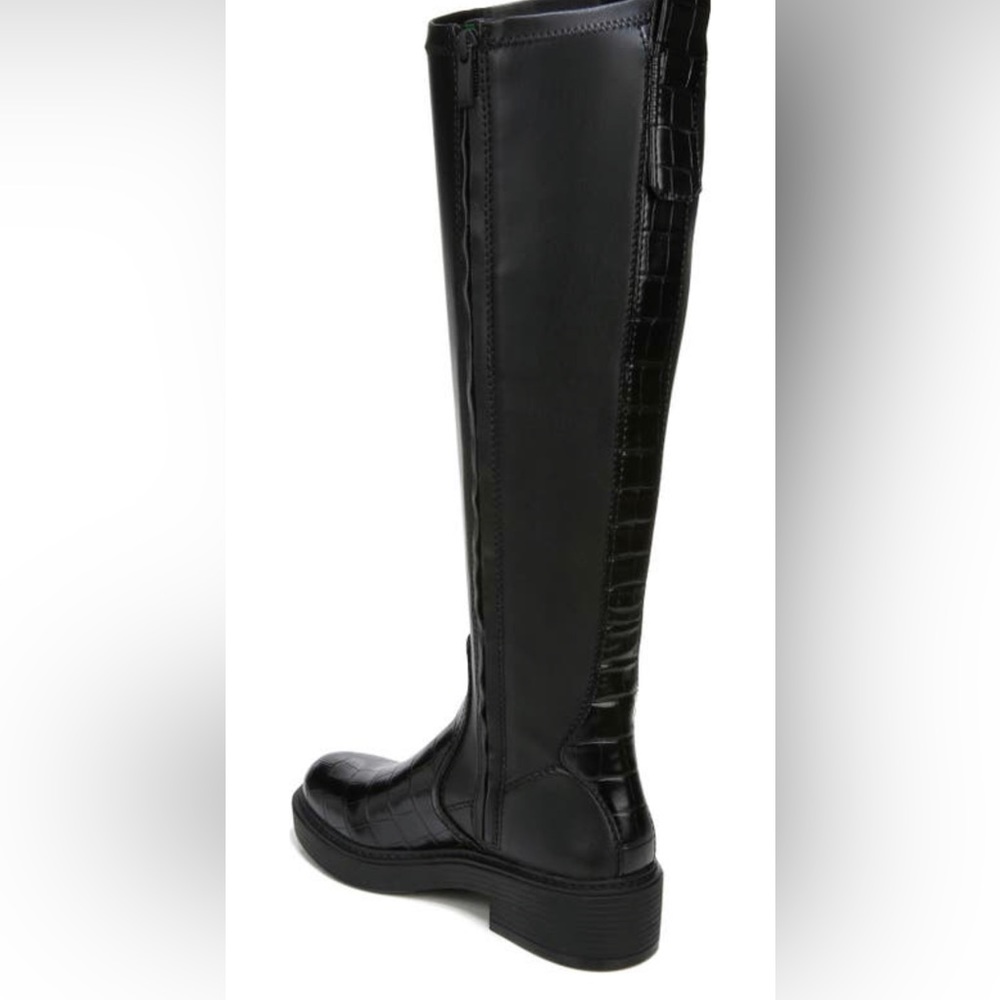 Keaton Croc Embossed Faux Leather Boot - Picture 5 of 11